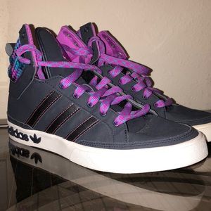 Adidas Hardcourt Hi-tops (Women)